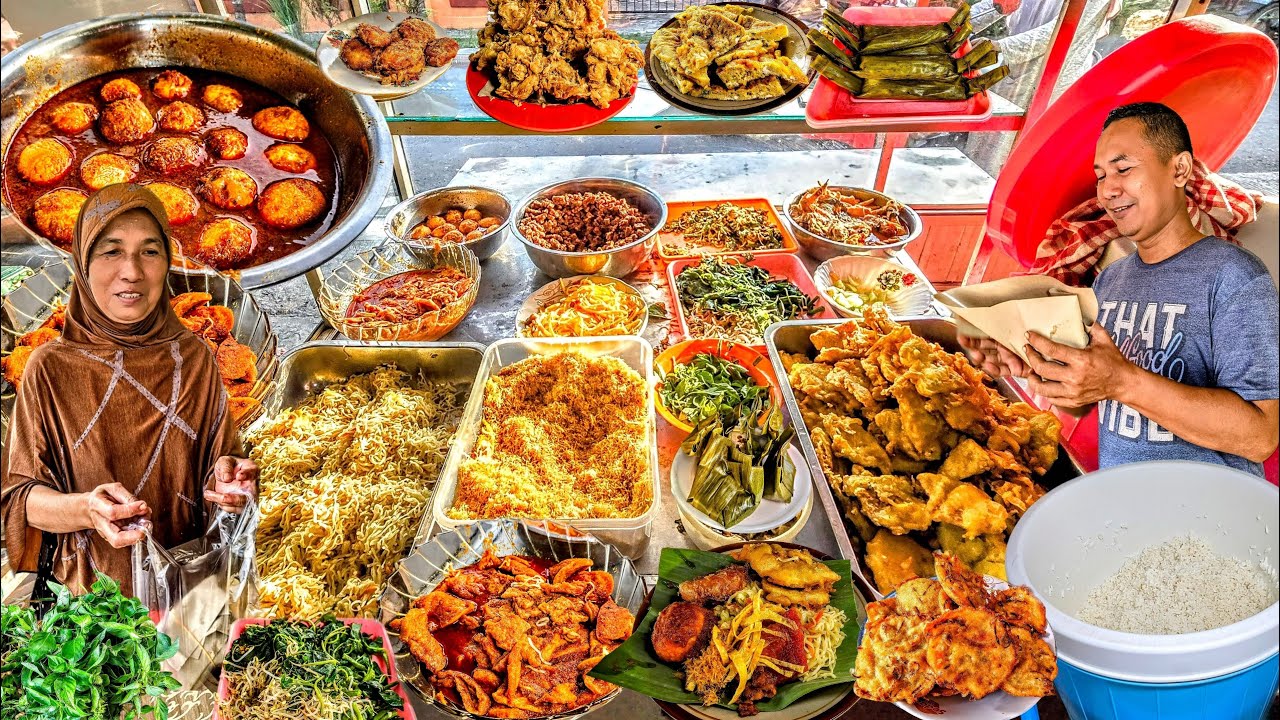 NGERI!! KETEMU PENJUAL NASI KUNING RUMAHAN YG RAME POOLL, HARGA MERAKYAT RASA ISTIMEWA-Warung Mbak R