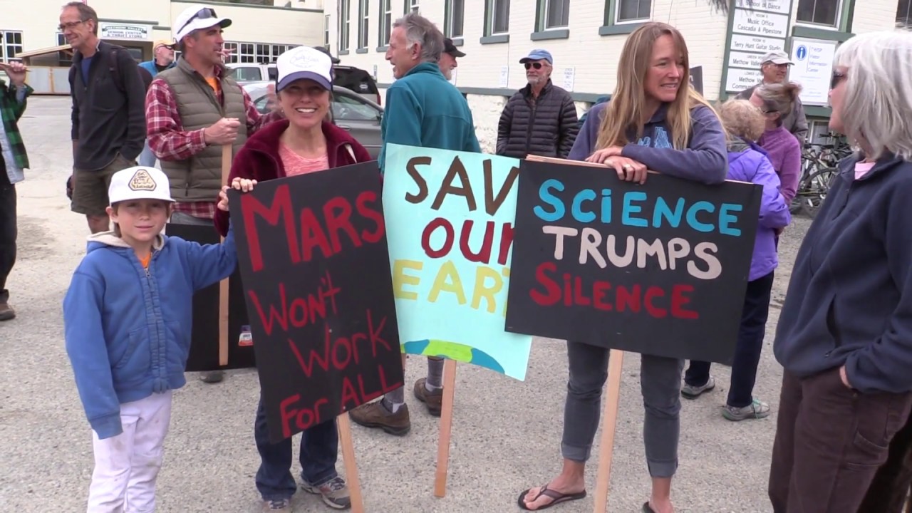 Climate march 2017 Twisp