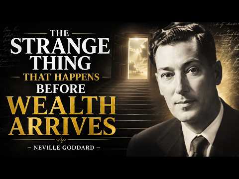 The Strange Thing That Happens Before Wealth Arrives || Neville Goddard  ||