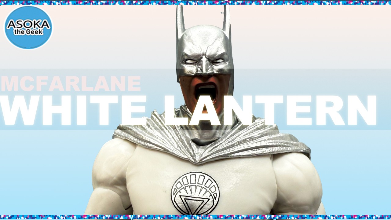 McFarlane Toys DC Multiverse Review: White Lantern Batman | Asoka