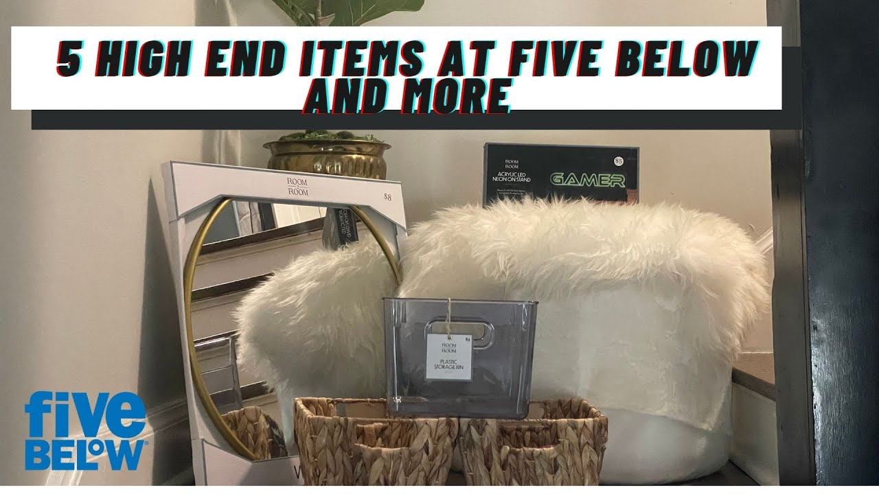5 High End Items at Five Below and More