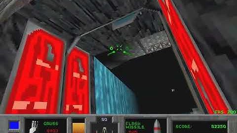 Descent II: Obsidian - Level 13, Ace, Coldstart, No save, No death 2/2 (Boss fight)