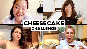 Zoom Call Cooking Challenge: Amateurs Try To Bake Cheesecake