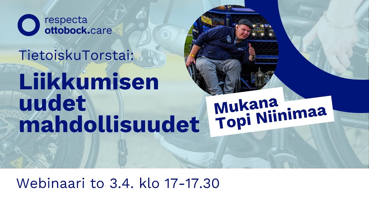Liikkumisen uudet mahdollisuudet - mukana Topi Niinimaa - Respectan TietoiskuTorstai