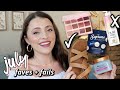 JULY FAVES + FAILS ....fave snack, overhyped body wash, PERFECT everyday sandals, + a 90s throwback!