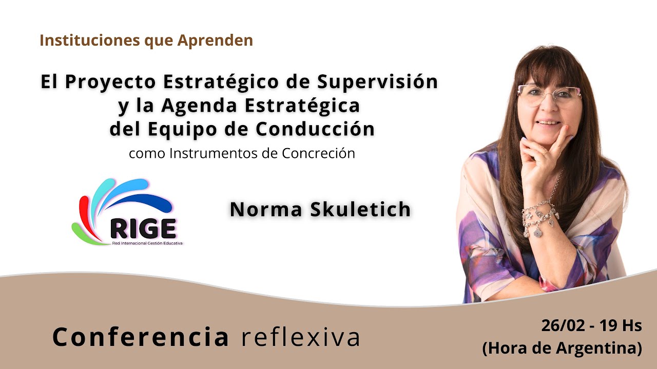 El Proyecto Estratégico de Supervisión y la Agenda Estratégica del Equipo de Conducción