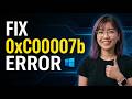 Fix 0xc00007b Error the Easy Way (Safe BAT File) | Windows 11/10 2026