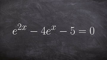 Solving an exponential equation by factoring