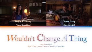 Camp Rock 2 - Wouldn't Change A Thing (Color-coded lyrics w\/Eng\/Kor)