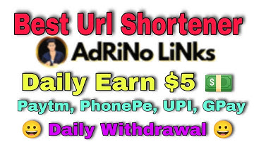 Adrinolinks Url Shortener $5 CPM | MINIMUM PAYOUT $5 |  BEST LINK SHORTENER 2022