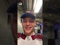 Avs 1st rounders Ritchie and Gulyayev say hello! #shorts #avs