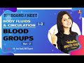 Body Fluids & Circulation L-3 | Blood Groups -2 | Class 11 | NEET Biology Lectures | Vedantu