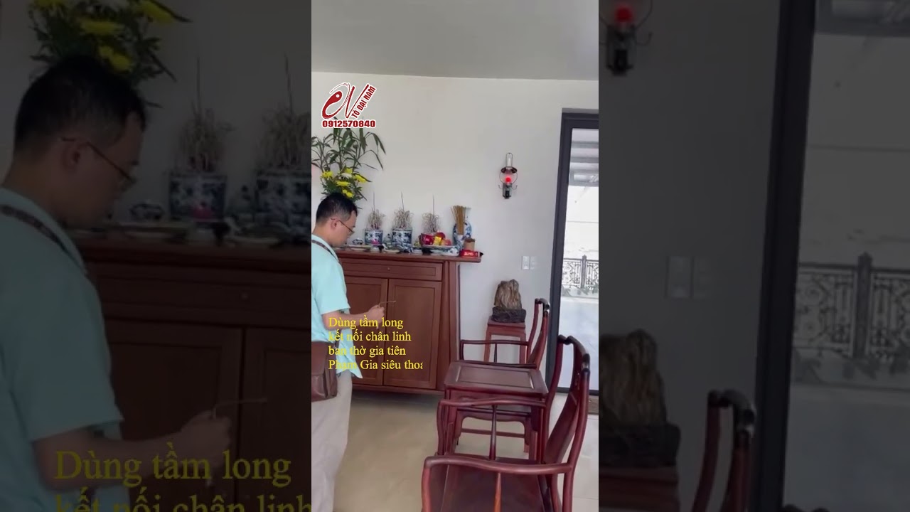 DN495   Dùng tầm long kết nối chân linh ban thờ gia tiên Phạm Gia siêu thoát linh ứng Đông Anh - HN