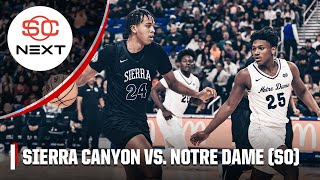 Sierra Canyon Vs. Notre Dame  So  | Full Game Highlights