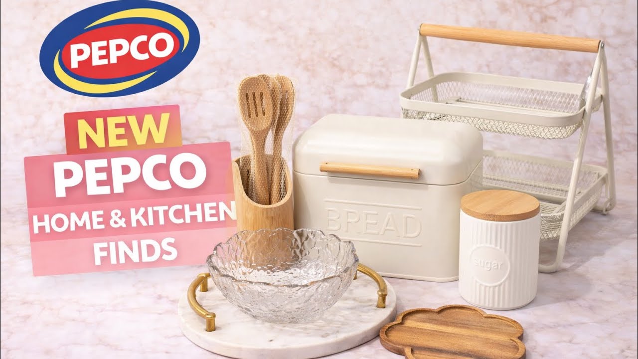 NEW Pepco Kitchen & Home Decor Finds 2026 😍 Marble, Bamboo & Storage Must-Haves | Pepco Haul