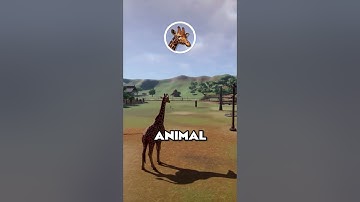 🦒 BECOME The ANIMAL in Planet Zoo! | Planet Zoo Tutorial #shorts #planetzoo