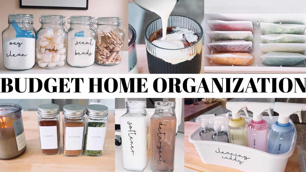 EXTREME BUDGET HOME ORGANIZATION IDEAS | Clean, Declutter and Organize With Me | TikTok Ideas