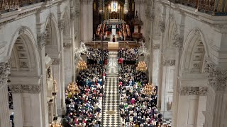 Christ is made the sure foundation Hymn - St Paul&#39;s Cathedral Platinum Jubilee Service