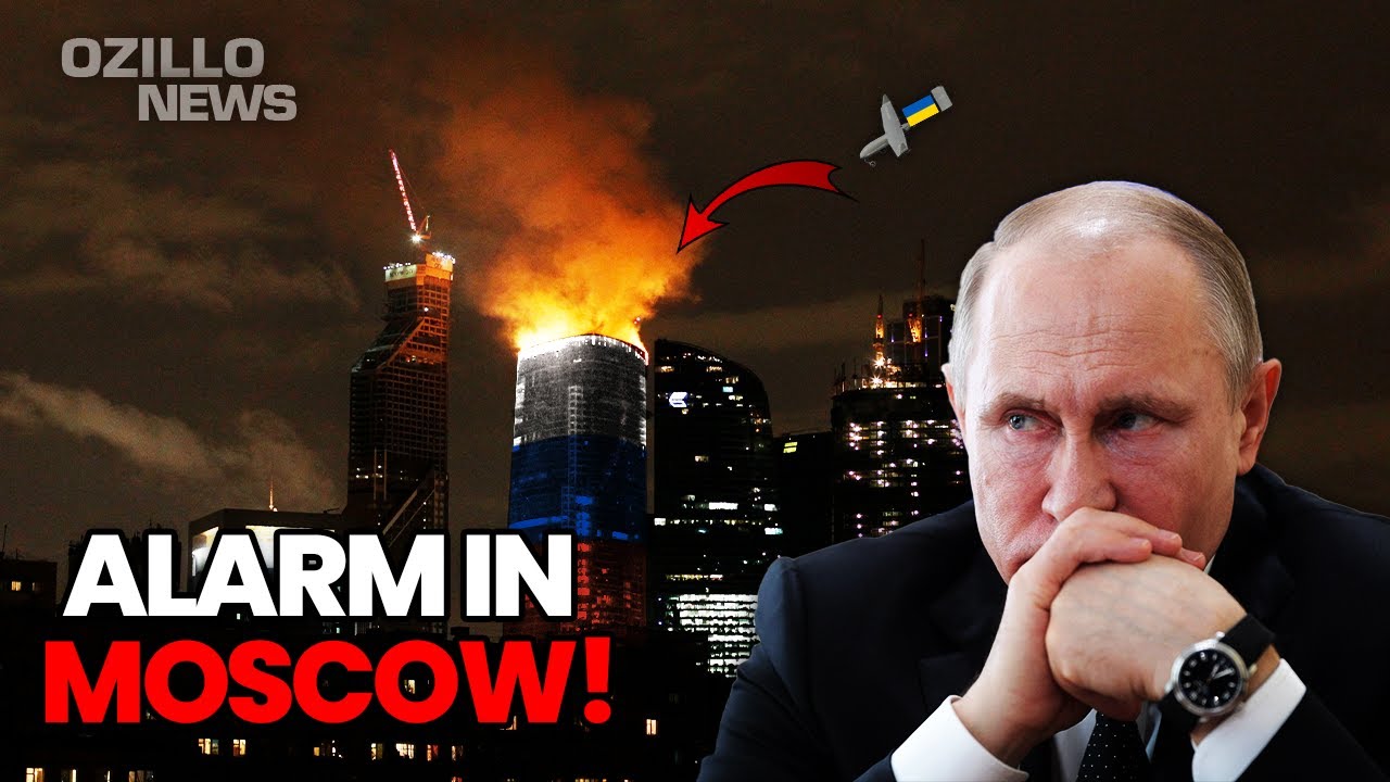 2 MINUTES AGO! Alert in Russia's Capital: Moscow Shaken by Explosions at Night!