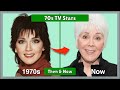 70s TV Stars Then & Now ✨