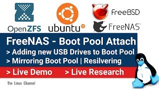 0x1b3 NAS OS | FreeNAS adding new USB Drives to Boot Pool | Mirroring Boot Pool | Resilvering