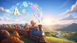 Learn ABC Train Ride Song 🚂 | ABC Song for Kids | Alphabet Learning for Toddlers