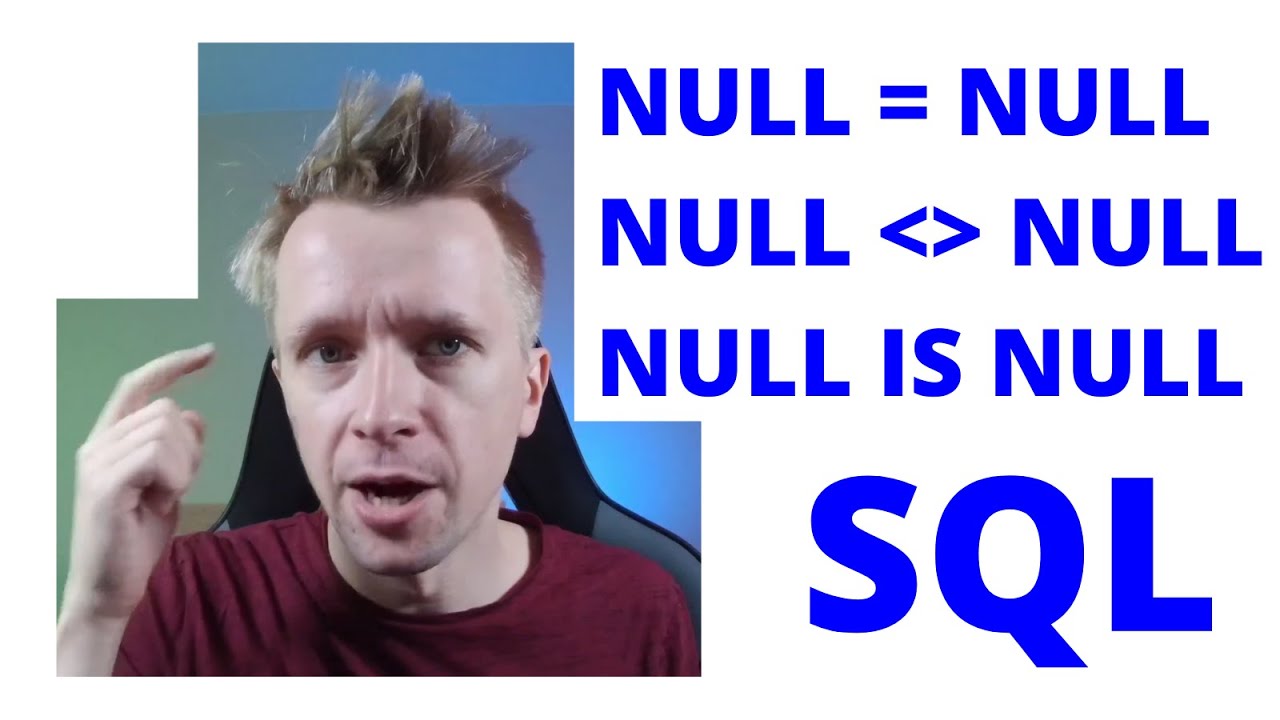 minaturka filmiku na Youtube : NULL w SQL i funkcje COALESCE, ISNULL, NULLIF,