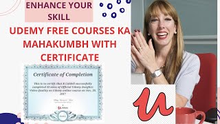 18+ UDEMY PREMIUM COURSES IN FREE OF COST|ENHANCE YOUR SKILL #UDEMY #UDEMYFREE #UDEMYFREECOURSES