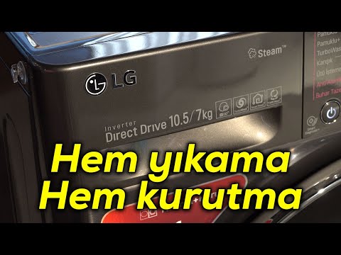 Video: Yıkayıcı-kurutma makinesi LG F1203CDP: özellikler, talimatlar ve incelemeler