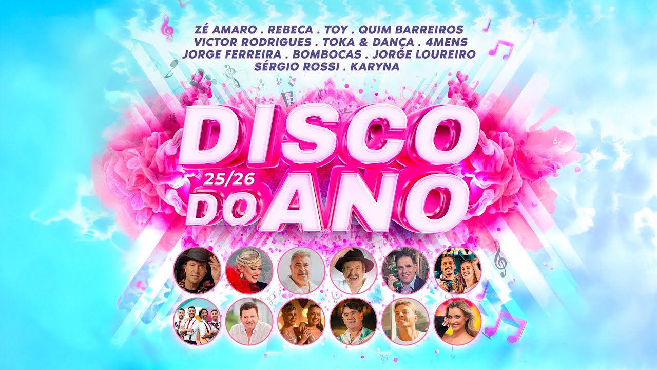 Vários artistas - Disco do ano 25/26 (Full album video)