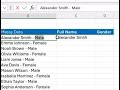 Split Columns in Excel in Just ONE Click | Excel Tutorial for Beginners