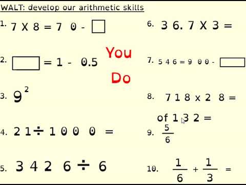Thursday Math Thursday Maths - YouTube