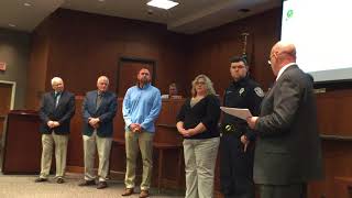 CULLMAN POLICE HONOR TWO DISPATCHERS ONE PATROLMAN
