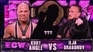 WWE 2K24: Kurt Angle Vs. Ilja Dragonuv - ECW Championship Match (With SURPRISE Cash-In)