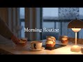 Morning routine i calm and productive morning with coffee  delicious meals i  slow living