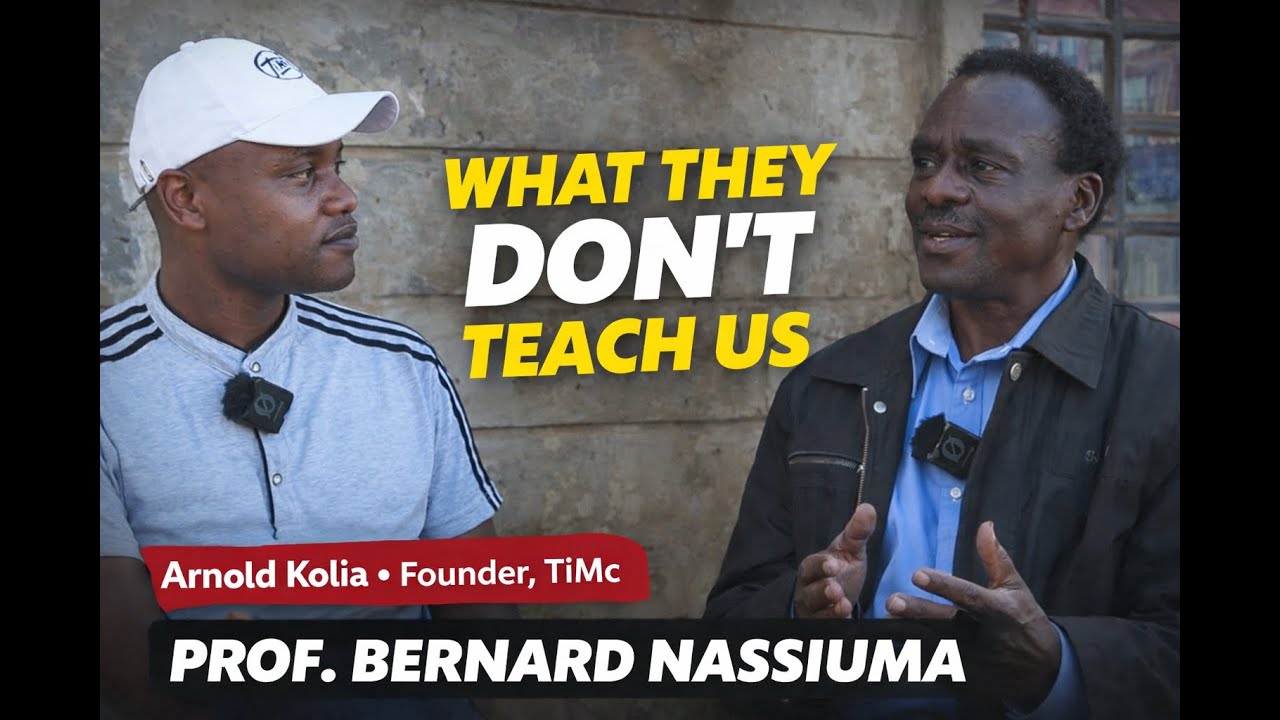 Talent to Income | Prof. Bernard Nassiuma & Arnold Kolia