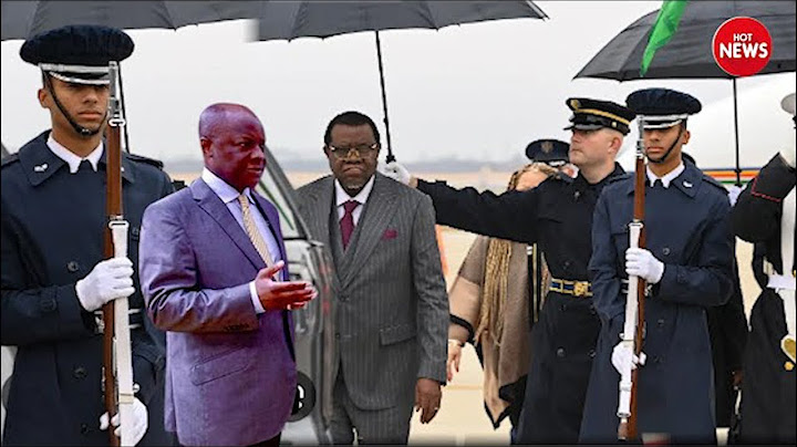 PRESIDENT WA NAMIBIA ASABYE KABAKA AVE MUGGWANGALYE TAMULEETERA EBIZIBU OLWABANNA UGANDA ABETABUSE