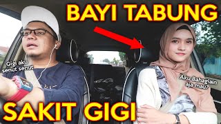 PRANK SHOLAWAT BAYI TABUNG !! SAKIT GIGI PESEN AMBULAN