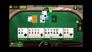 #rummy #rummycircle #poker #cards #rummycircle #practice #poolpoints. screenshot 1