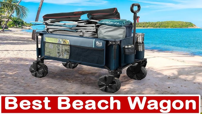 VEVOR Beach Carts for Sand, 23 x 15 