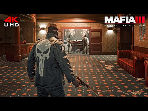 Mafia 3 - Punisher Mod | Brutal Stealth Kills U0026 High Action Gameplay [4K UHD 60FPS]