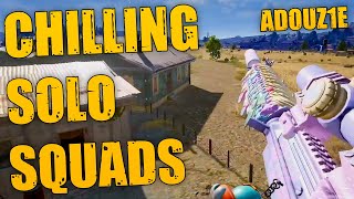 Adouz1E 15 Kills Chilling Solo Squads With Ar