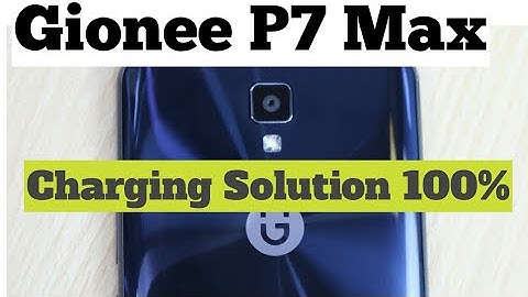 Gionee P7 Max Charging Solution -|
