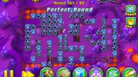 Fieldrunners 2 The Frying Pan Heroic No live lost no item endless