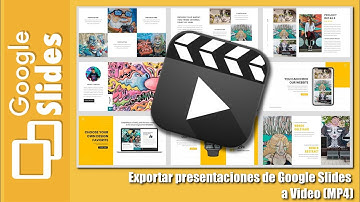 Exportar presentaciones de Google Slides a Video (MP4)