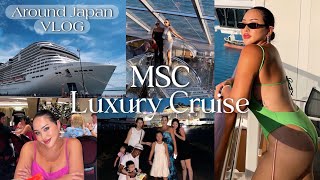 【日本一周旅行】MSC豪華客船が最高すぎて爆泣き😭🚢！一度は絶対行くべき！日本一周旅行Vlog💓