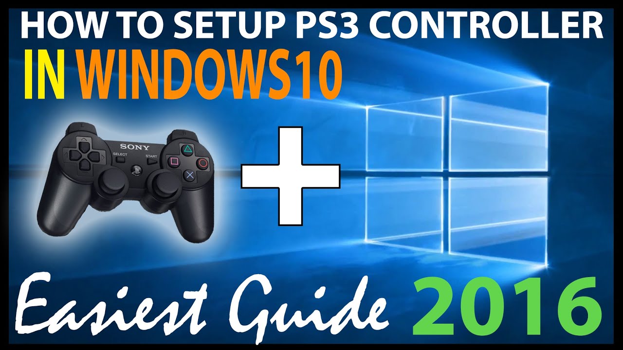 isntalling ps3 controller with better ds3 windows 10