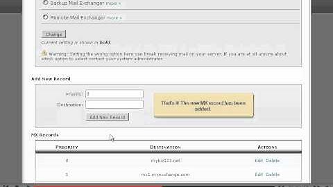 How to add an MX entry in cPanel - 4GoodHosting Support