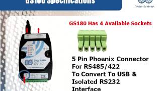 Gedge Systems - GS180 USB to Serial Converter