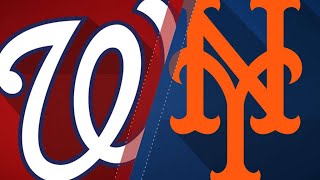 Nine-run rally in 8th propels Mets past Nats - 4/18/18